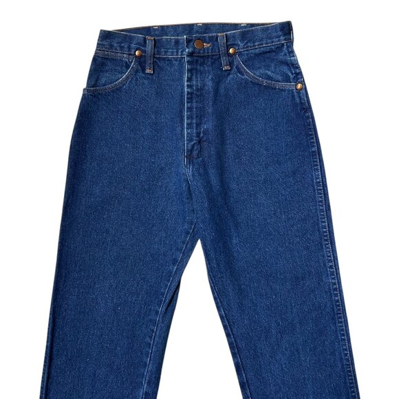 70s vintage highwaisted Cowboy Cut wrangler jeans 14MWZG slim fit Scovill. - Picture 2 of 5